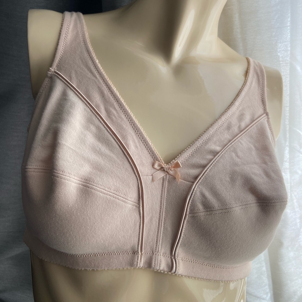 Soft Support Cotton Comfort Bra - Light Pink